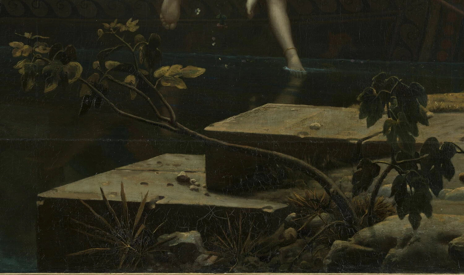 Illusioni serali o perdute - Louvre, Parigi, dettaglio 5